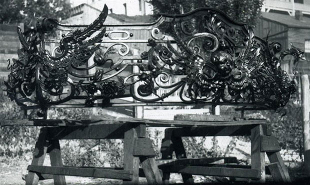 Kalvelage Mansion - Cyril Colnik - Wrought Iron Railing